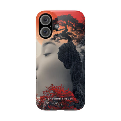 Surreal Zen Harmony iPhone 16 - Slim Phone Case