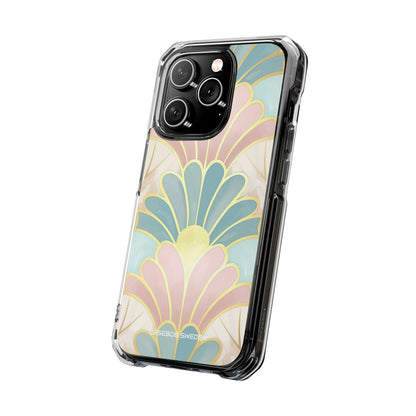 Pastel Deco Elegance - Clear Impact iPhone 14 Phone Case