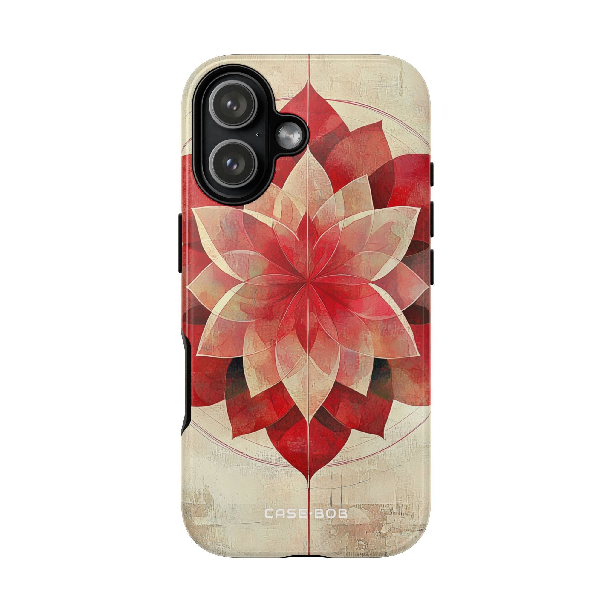 Crimson Bloom iPhone 17 Case - Tough