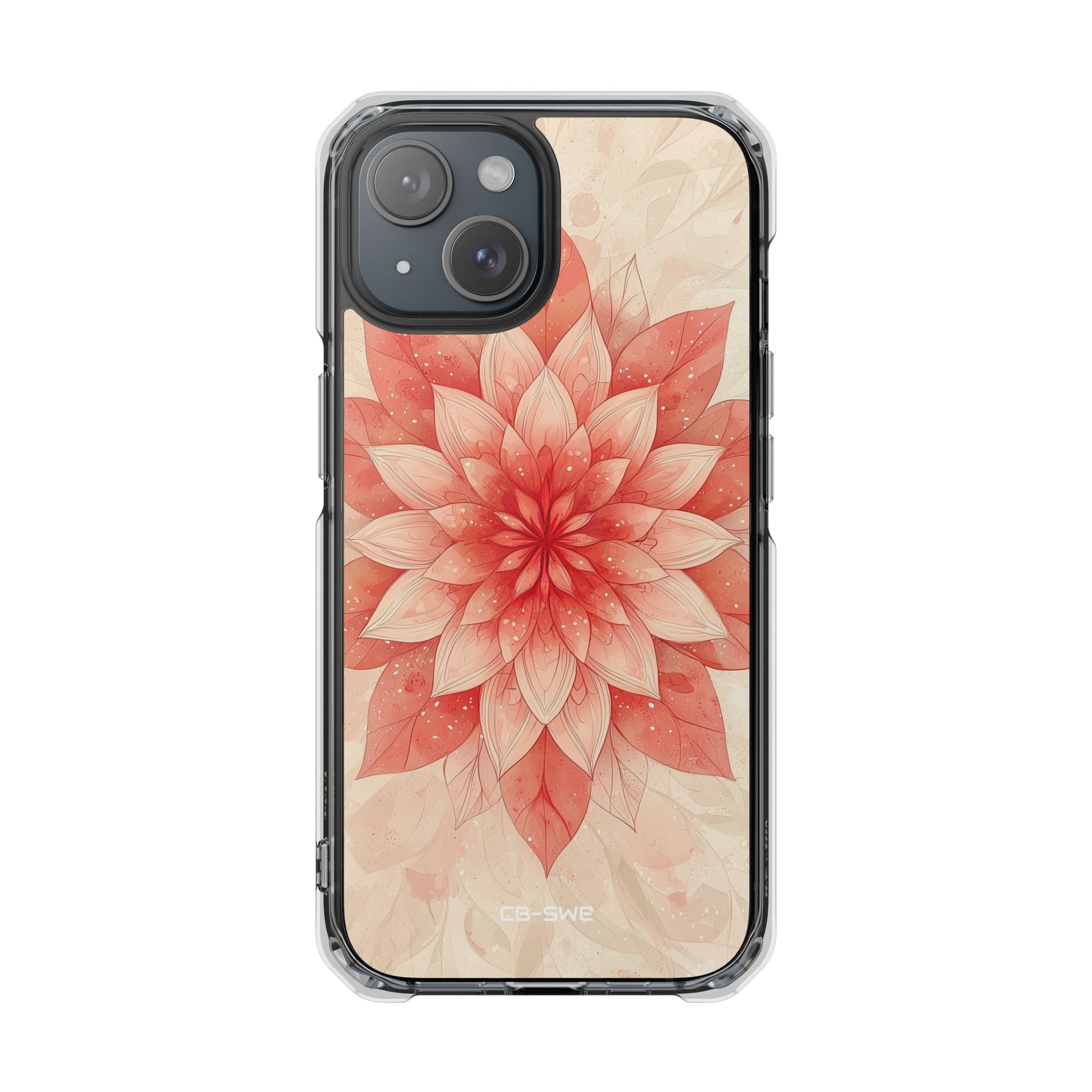 Floral Harmony Glows iPhone Case - Impact