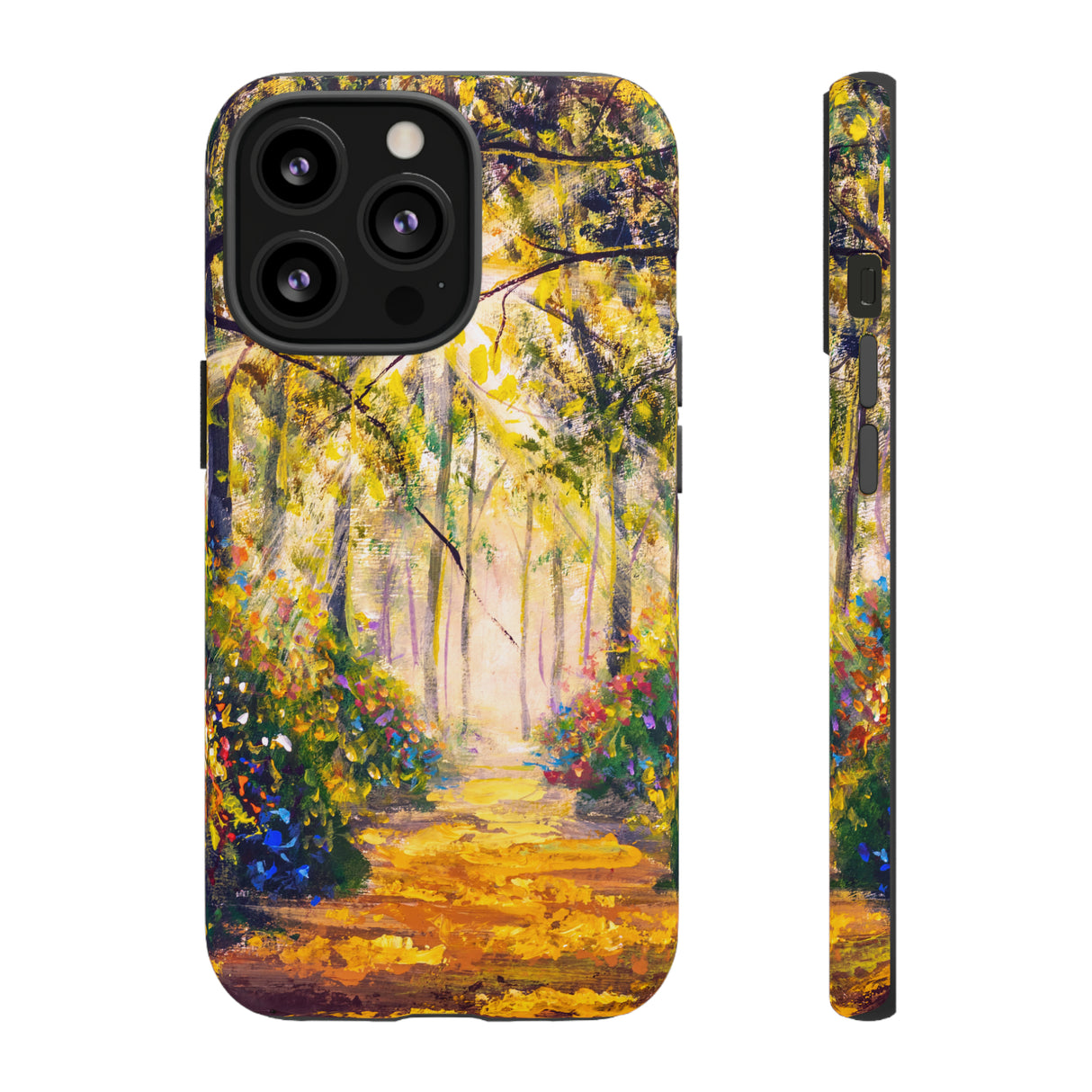 Sunny forest - Protective Phone Case