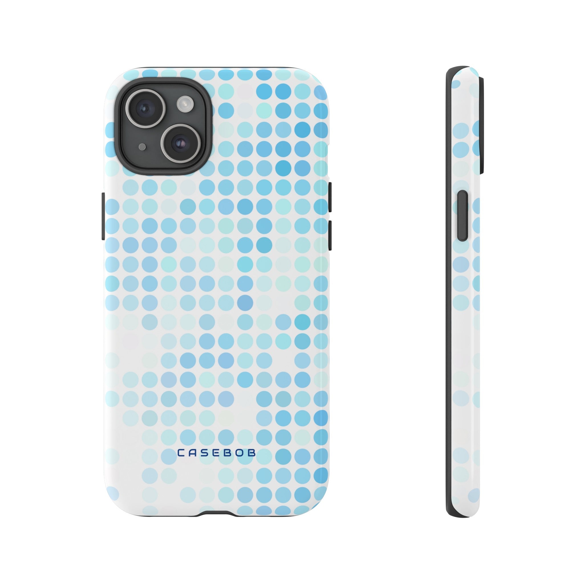 Blue Pixels - Protective Phone Case