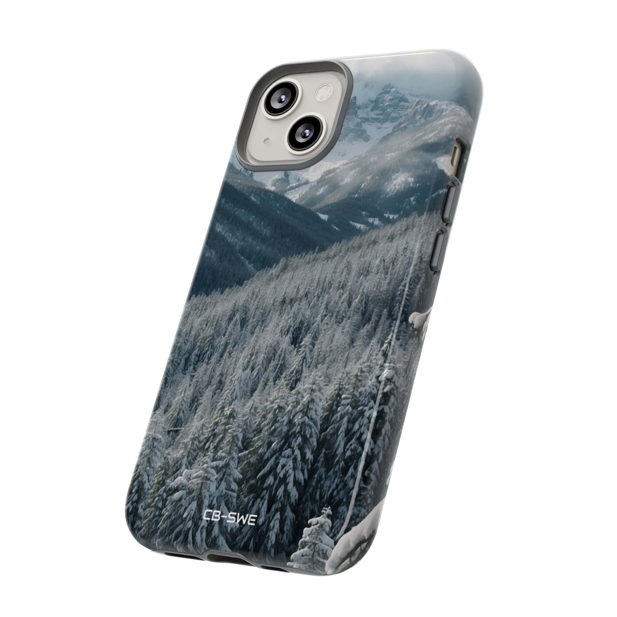 Snow Covers Peaks - iPhone Case
