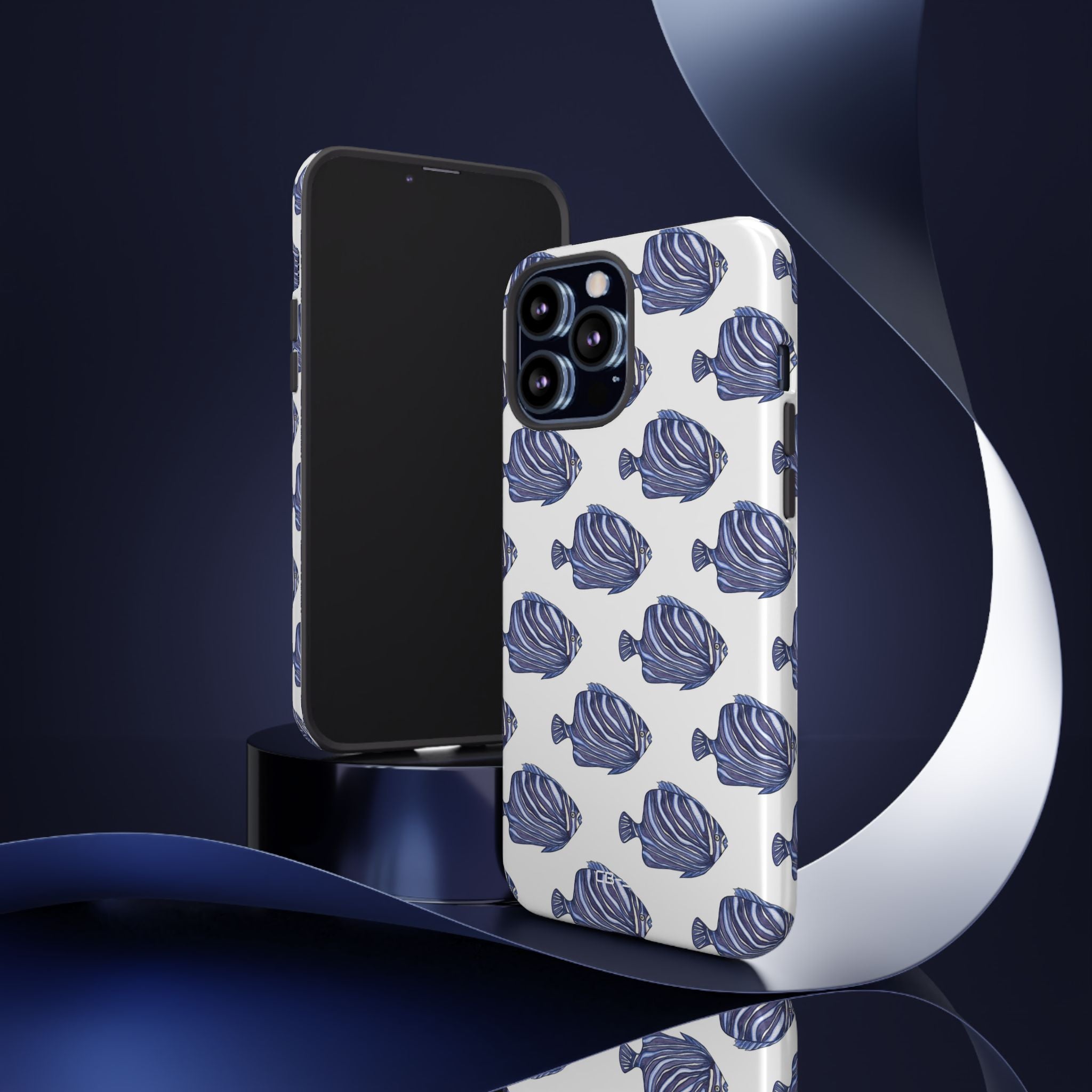Swimmers Dance Gracefully - iPhone Case