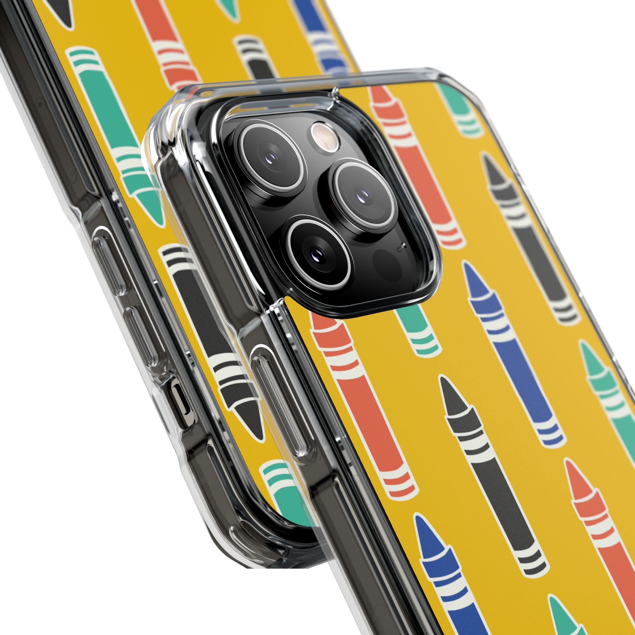 Crayons Dance Joyfully iPhone Case - Impact
