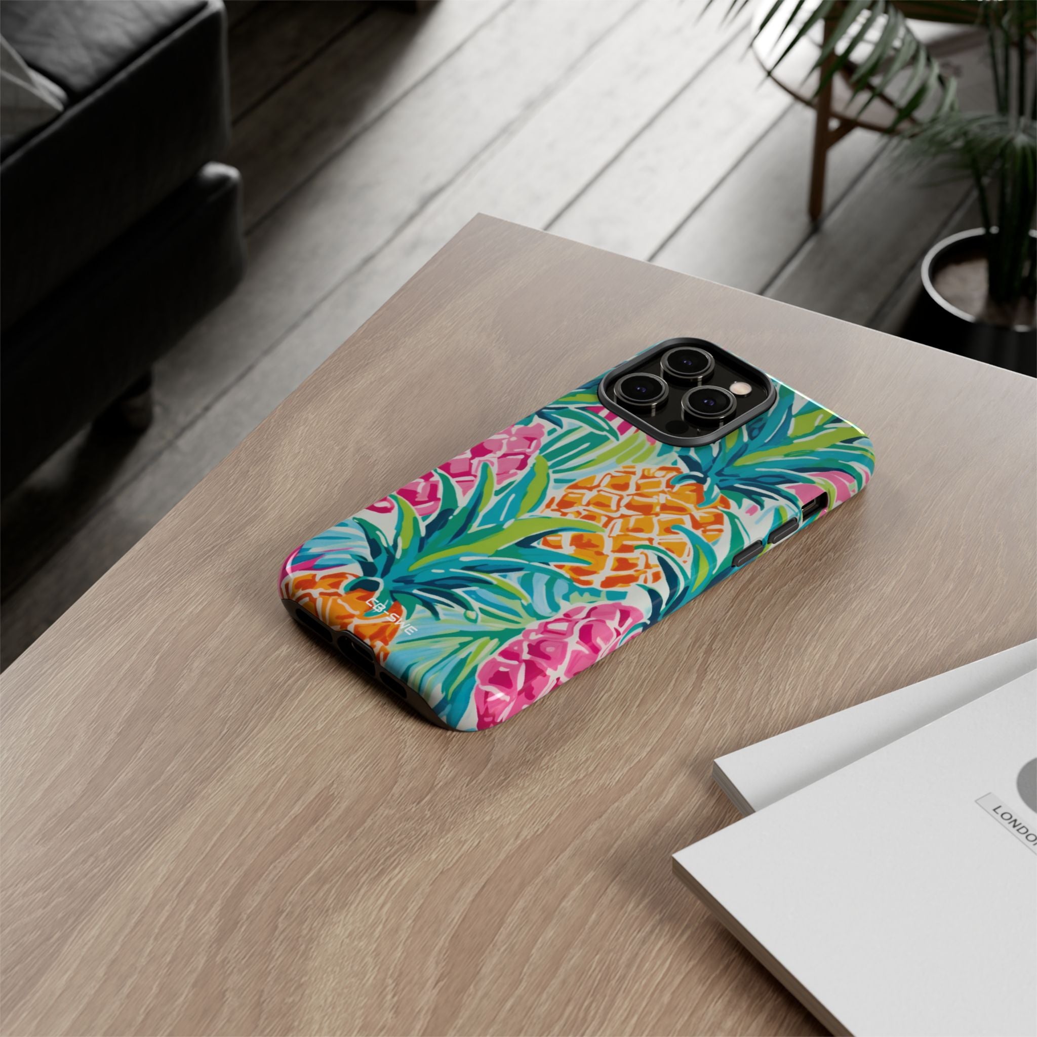 Pineapples Dance Bright - iPhone Case