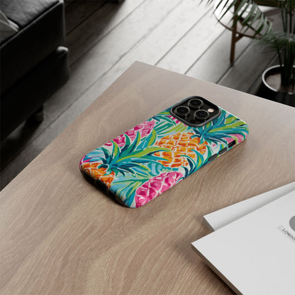 Pineapples Dance Bright - iPhone Case