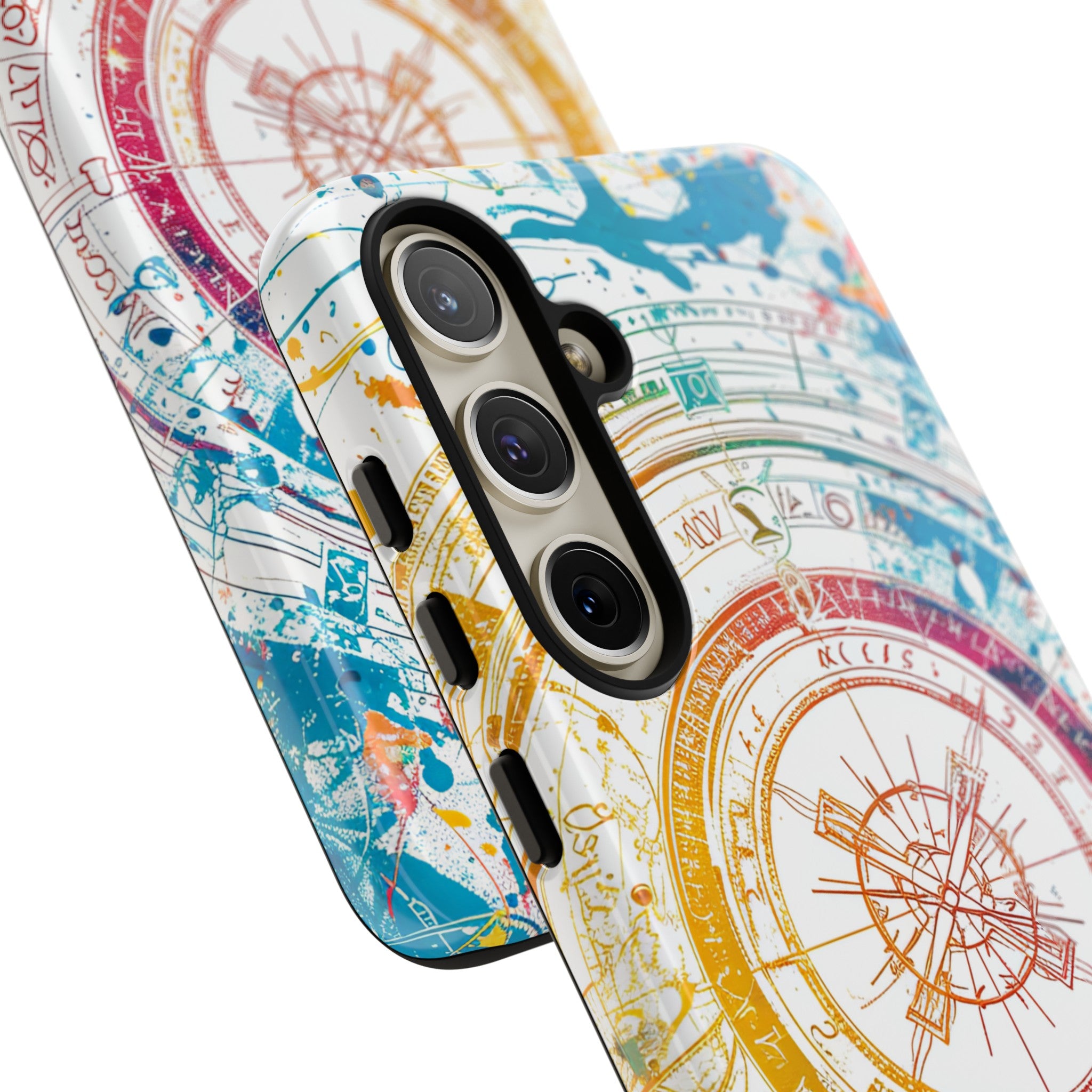 Astrological Wheel Wonders - Protective Phone Case