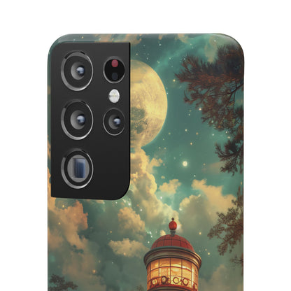 Vintage Moonlit Diner Fantasy Samsung S21 - Slim Phone Case