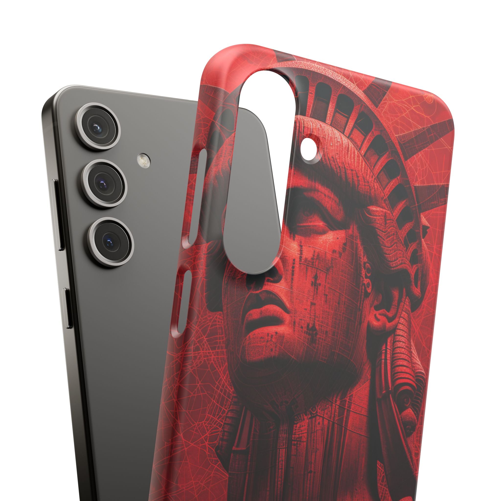 Zen Red Liberty Vision Samsung S24 - Slim Phone Case