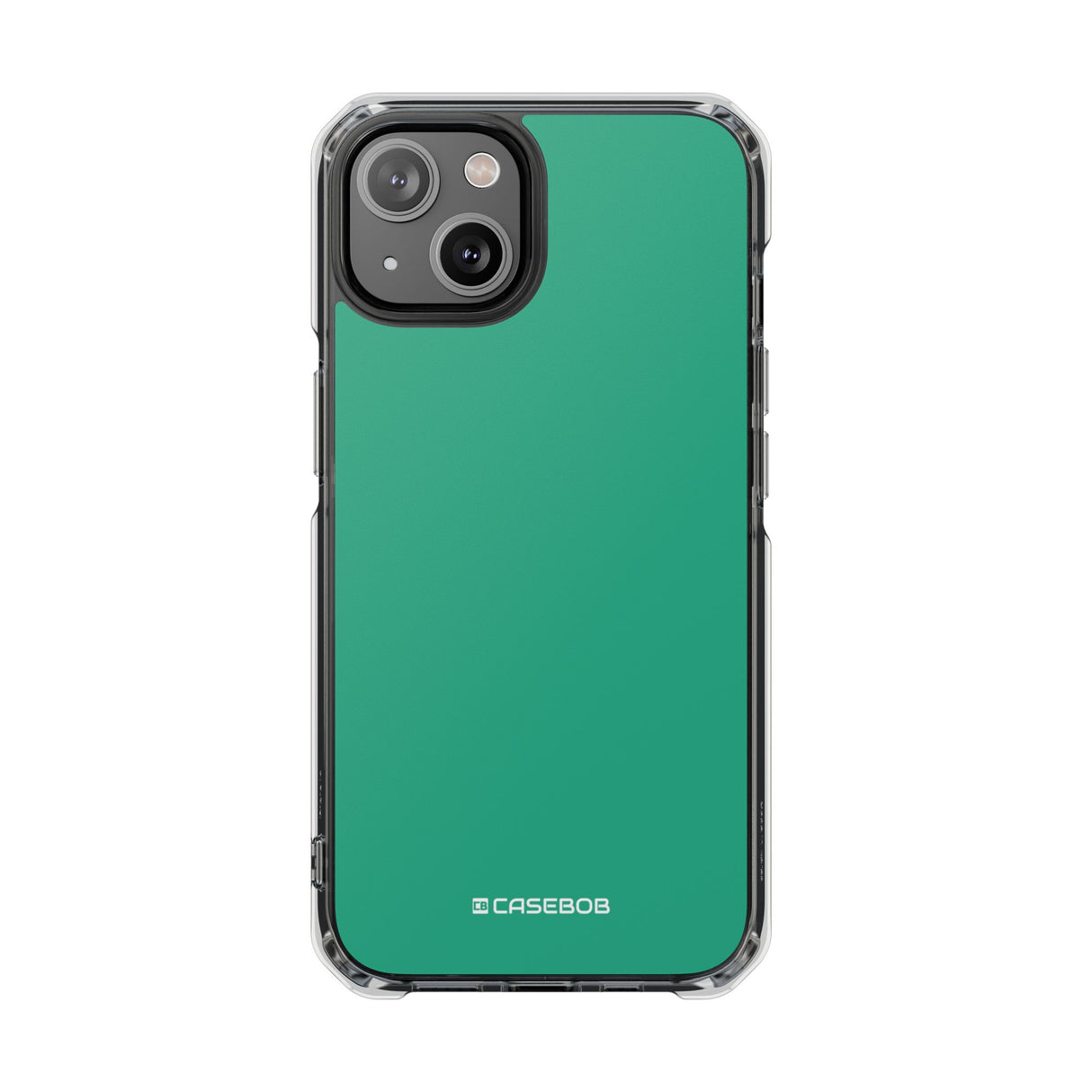 Jungle Green | Handyhülle für iPhone (Clear Impact Case - Magnetisch) 