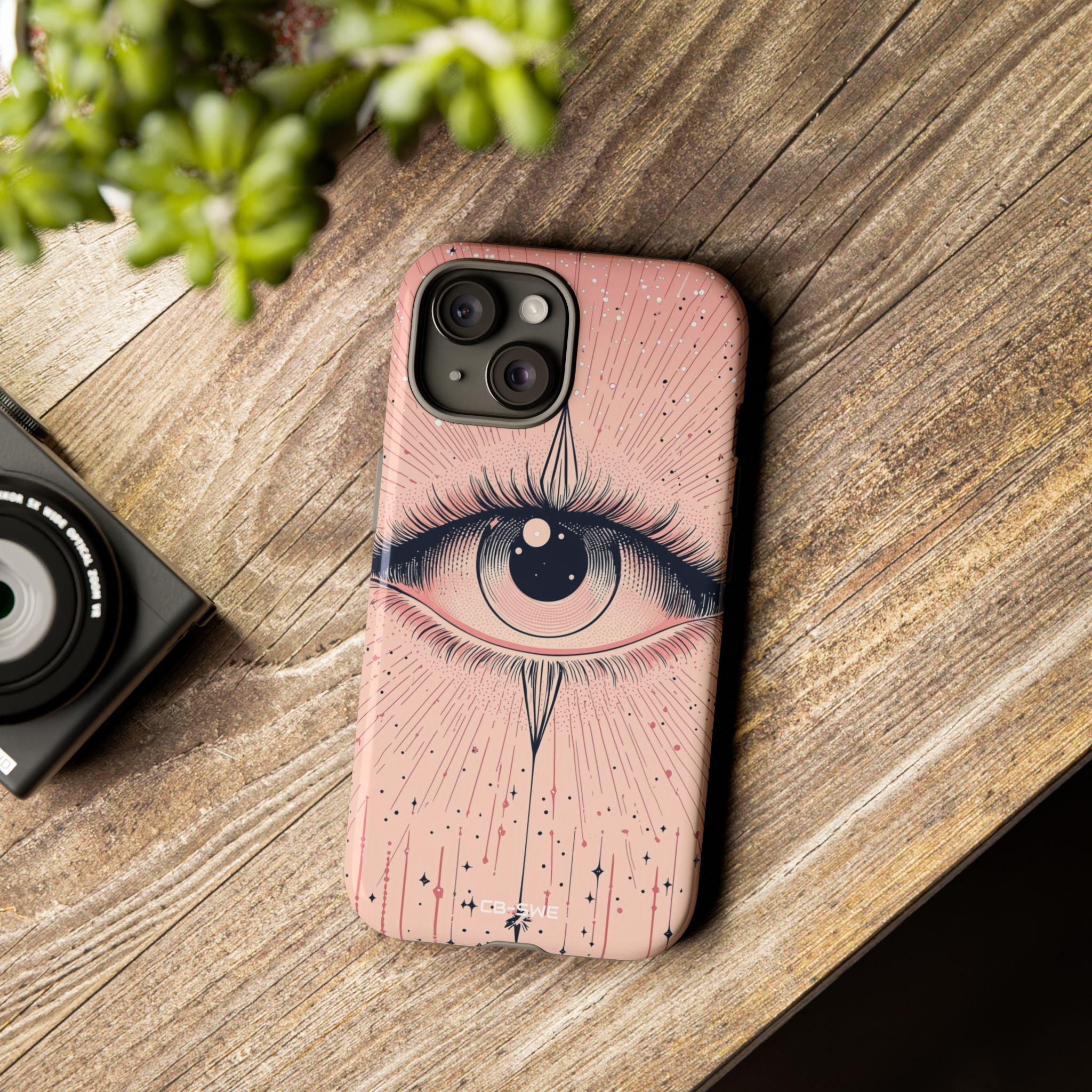 Celestial Eye Glows - iPhone Case