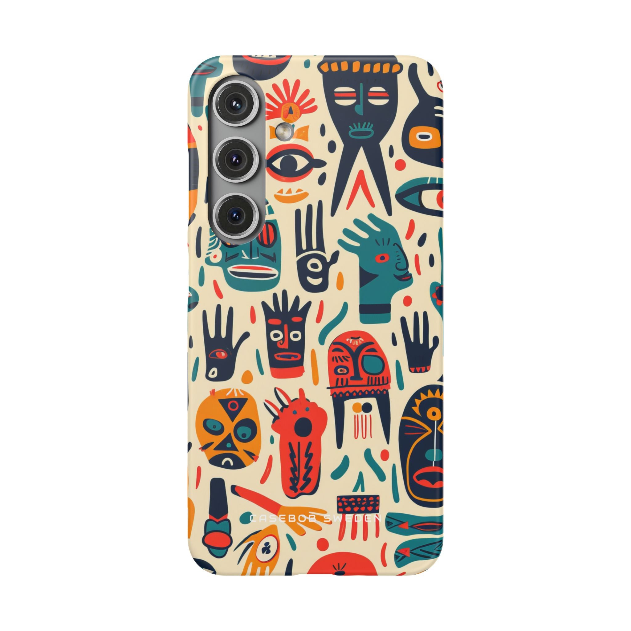 Gradient Tribalscape Vibrance Samsung S24 - Slim Phone Case