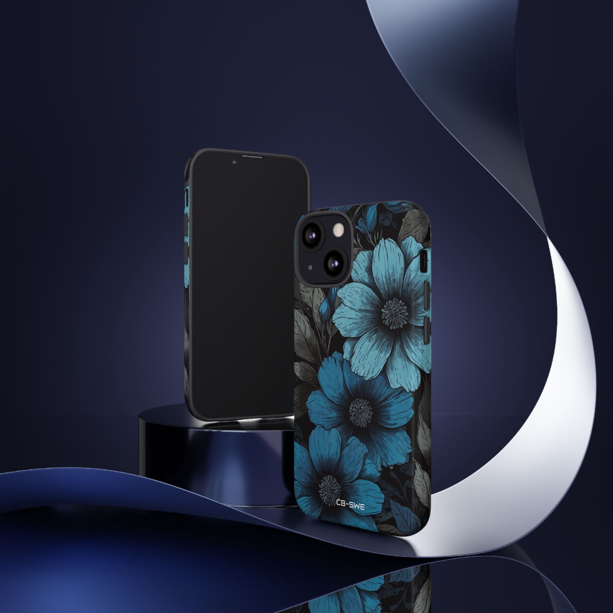 Flower Embrace Depth - iPhone Case