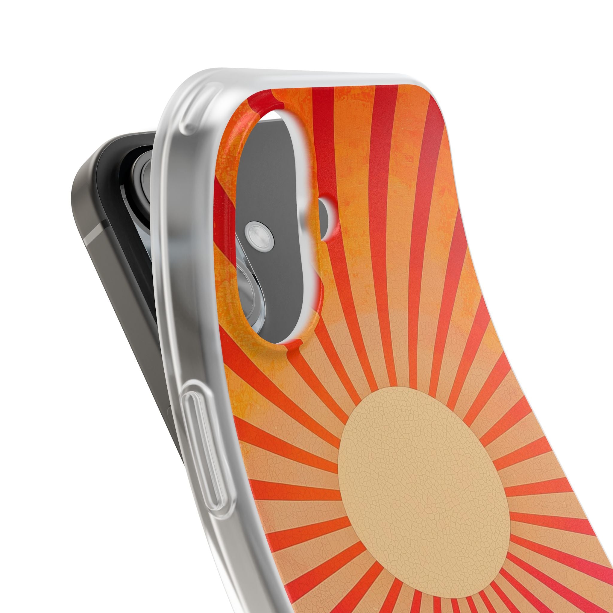 Sunburst Radiance iPhone 16 Case - Soft