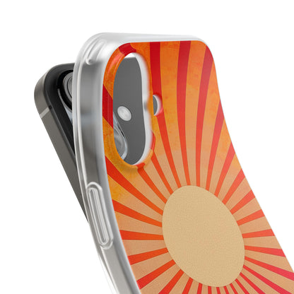 Sunburst Radiance iPhone 16 Case - Soft