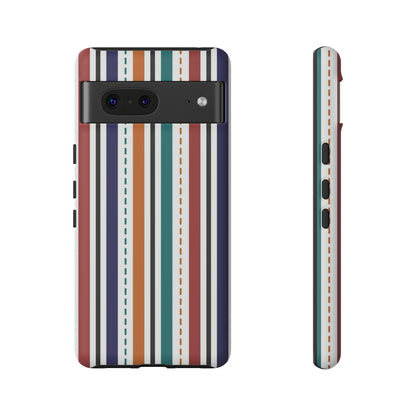 Modern Stripe Line - Protective Phone Case