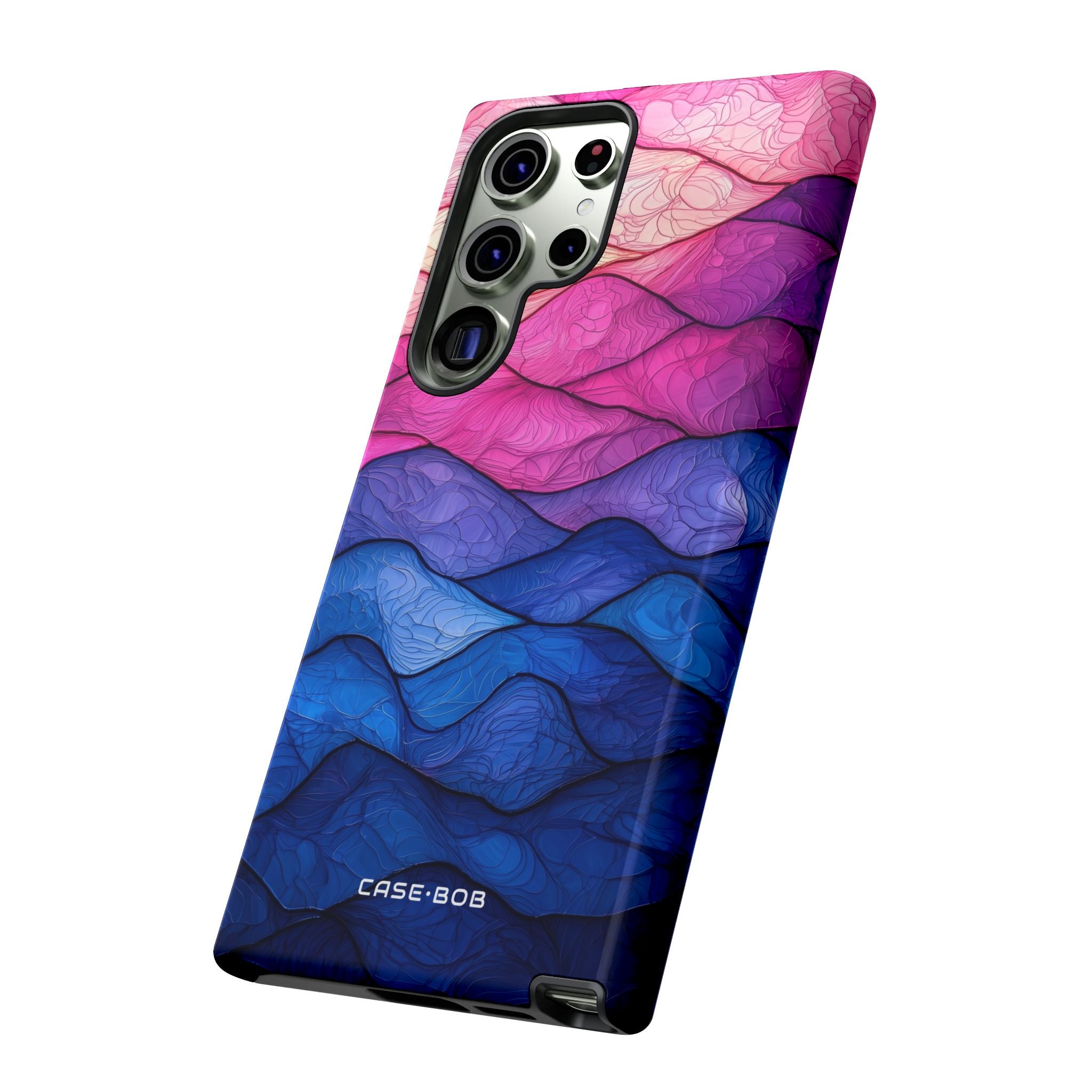 Wavy Vein Gradient Samsung S23 Ultra Case - Tough