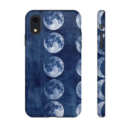 Lunar Phases Serenity - Protective Phone Case