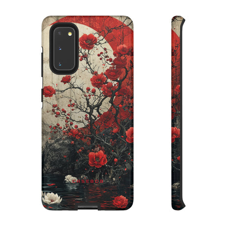 Moonlit Rose Peace - Protective Phone Case