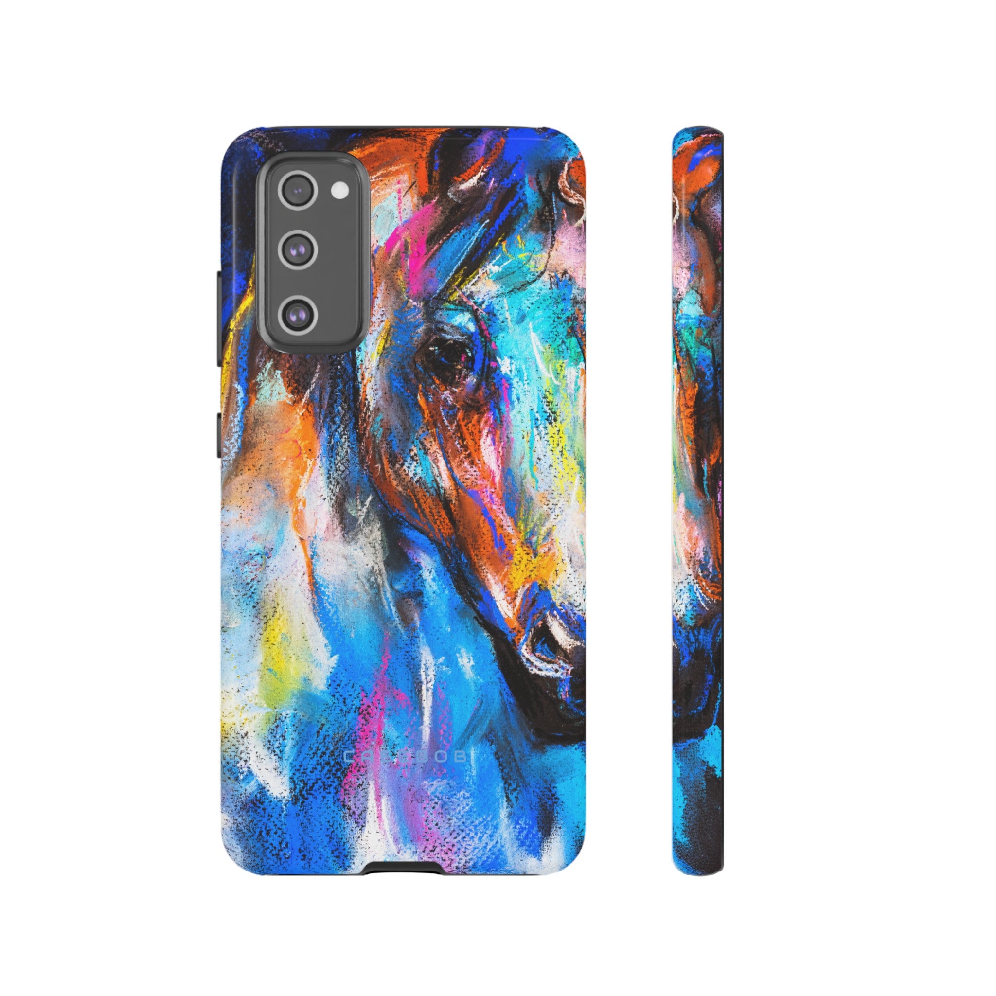 Original Pastel Horse - Protective Phone Case