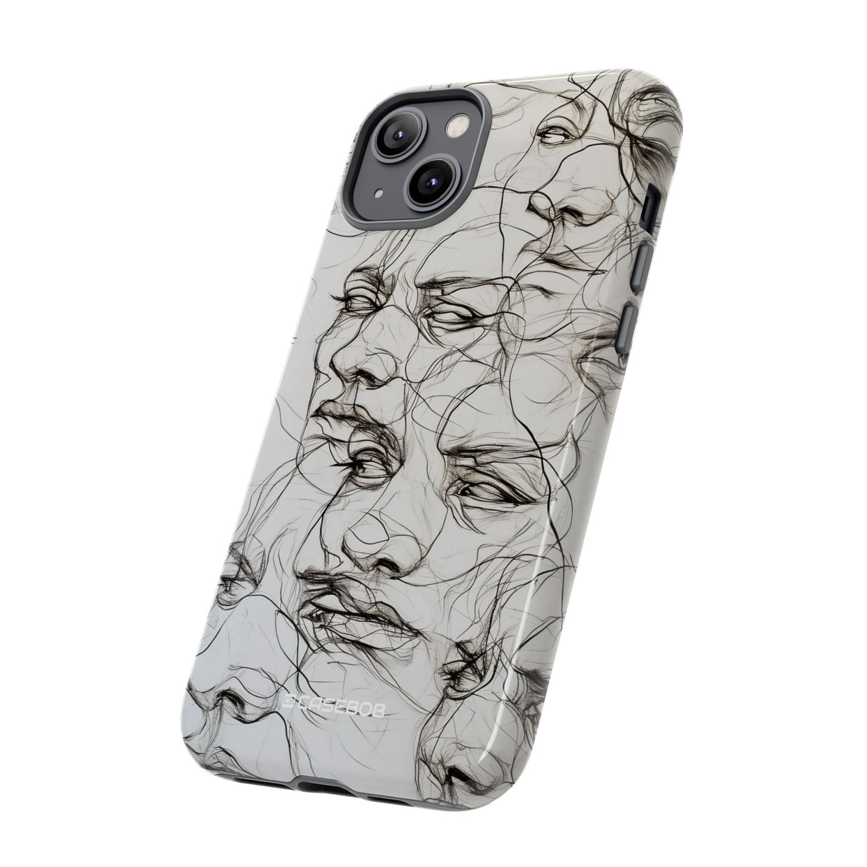 Ethereal Faces | Protective Phone Case for iPhone