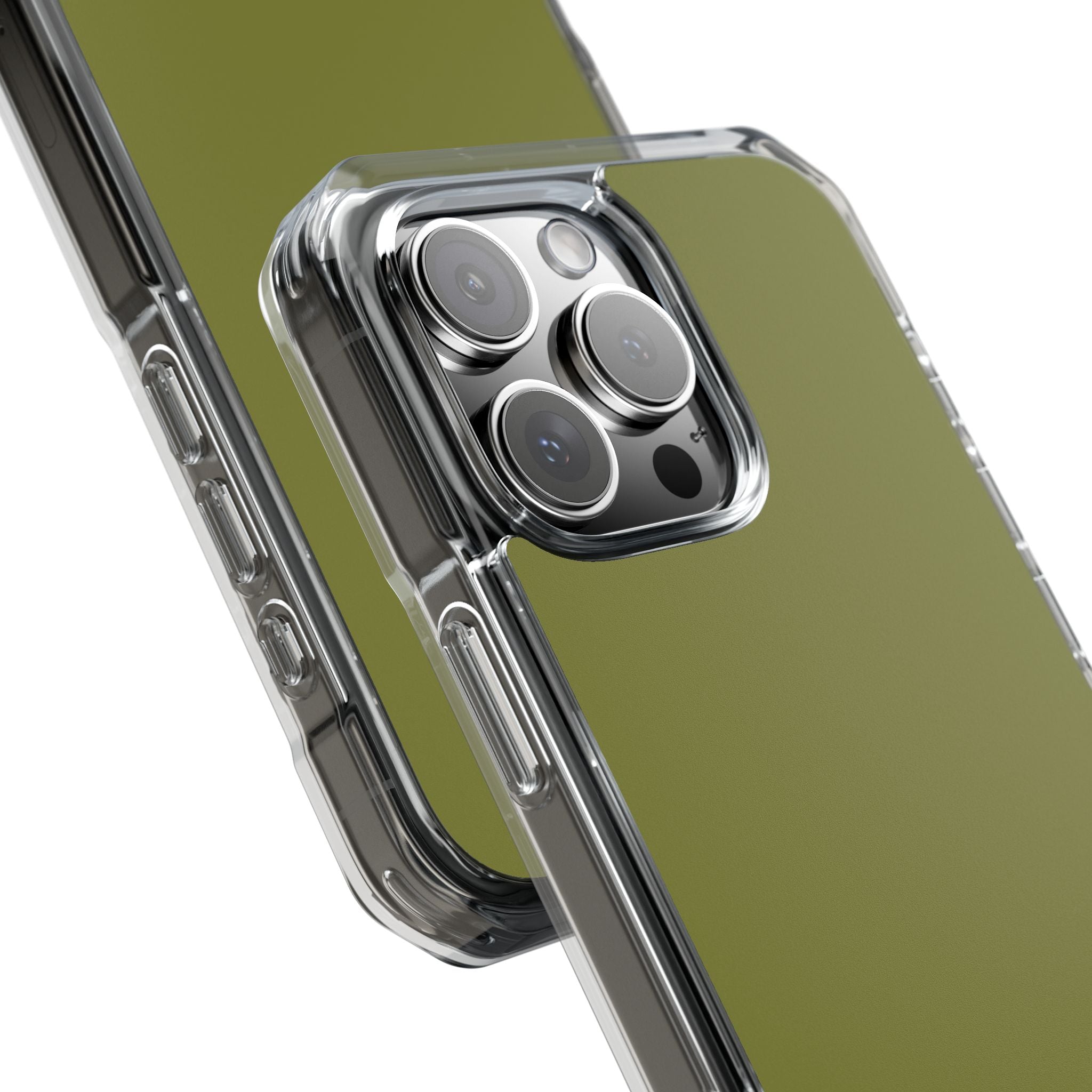 Olive iPhone 16 - Clear Impact Phone Case