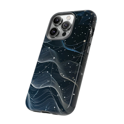 Connectivity Wave: Network Gradient - Protective Phone Case