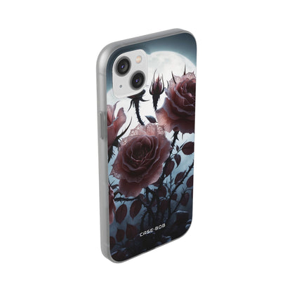 Luminous Rose Thorns iPhone 14 Plus Case - Soft