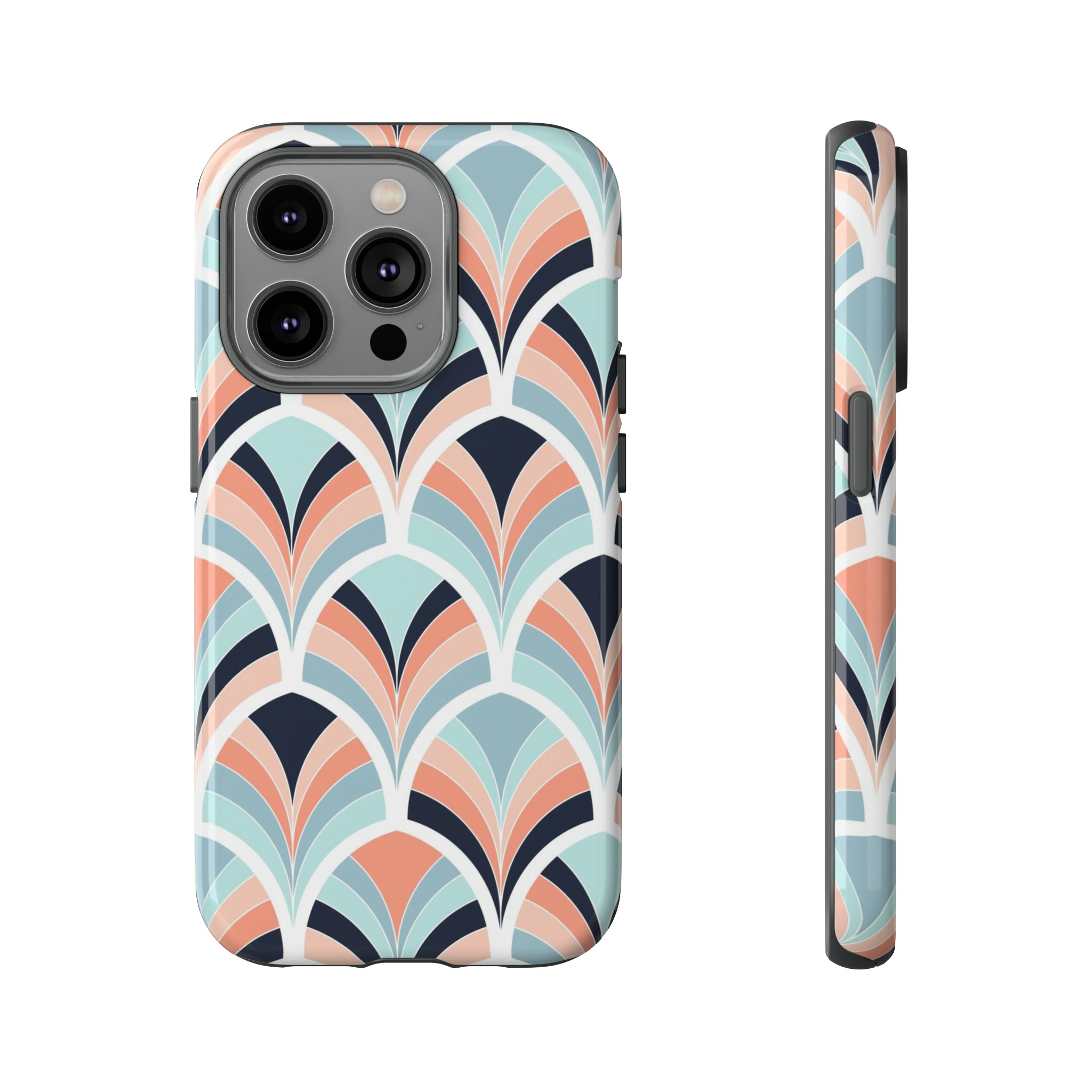 Baby Blue Retro - Protective Phone Case