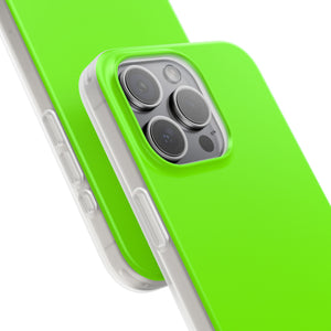 Chartreuse Grün | Handyhülle für iPhone (Flexi Case)