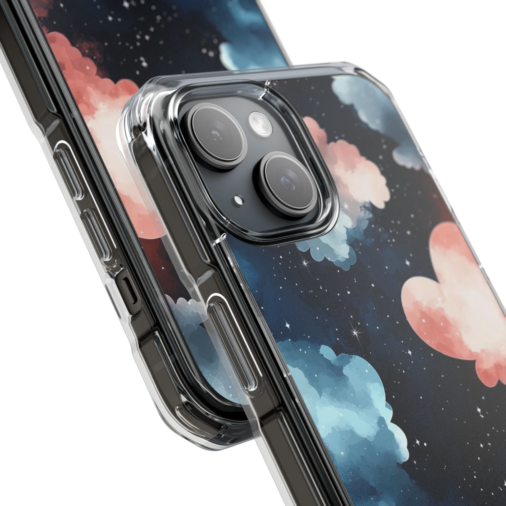 Hearts Float Dreamily iPhone Case - Impact