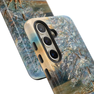 Winterday lake - Protective Phone Case