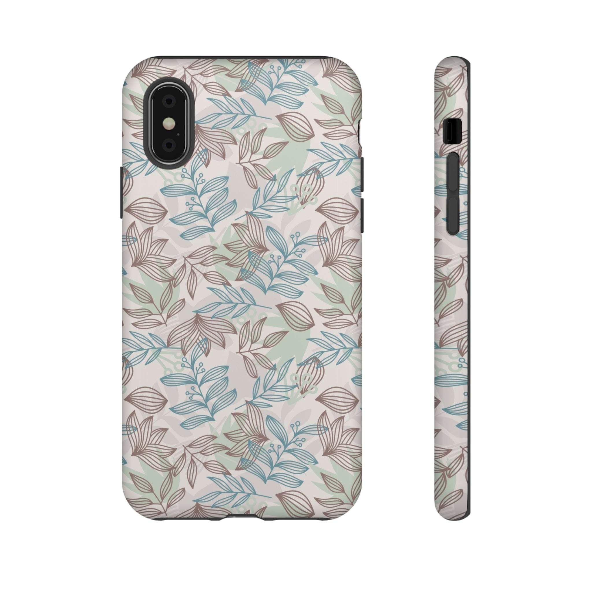 Minty Leaf - Protective Phone Case