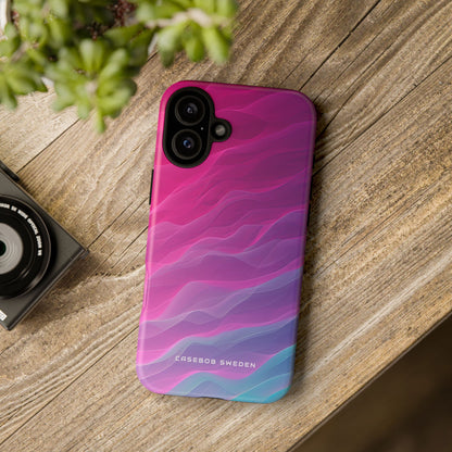 Gradient Oceanflow Waves iPhone 16 - Tough Phone Case