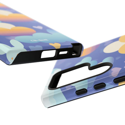 Bunnies Dance Among Clouds - Samsung Case