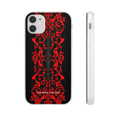 Gothic Crimson Symmetry iPhone 11 - Flexi Phone Case