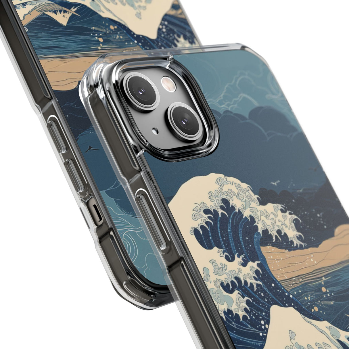 Oceanic Reverence - Phone Case for iPhone (Clear Impact - Magnetic)