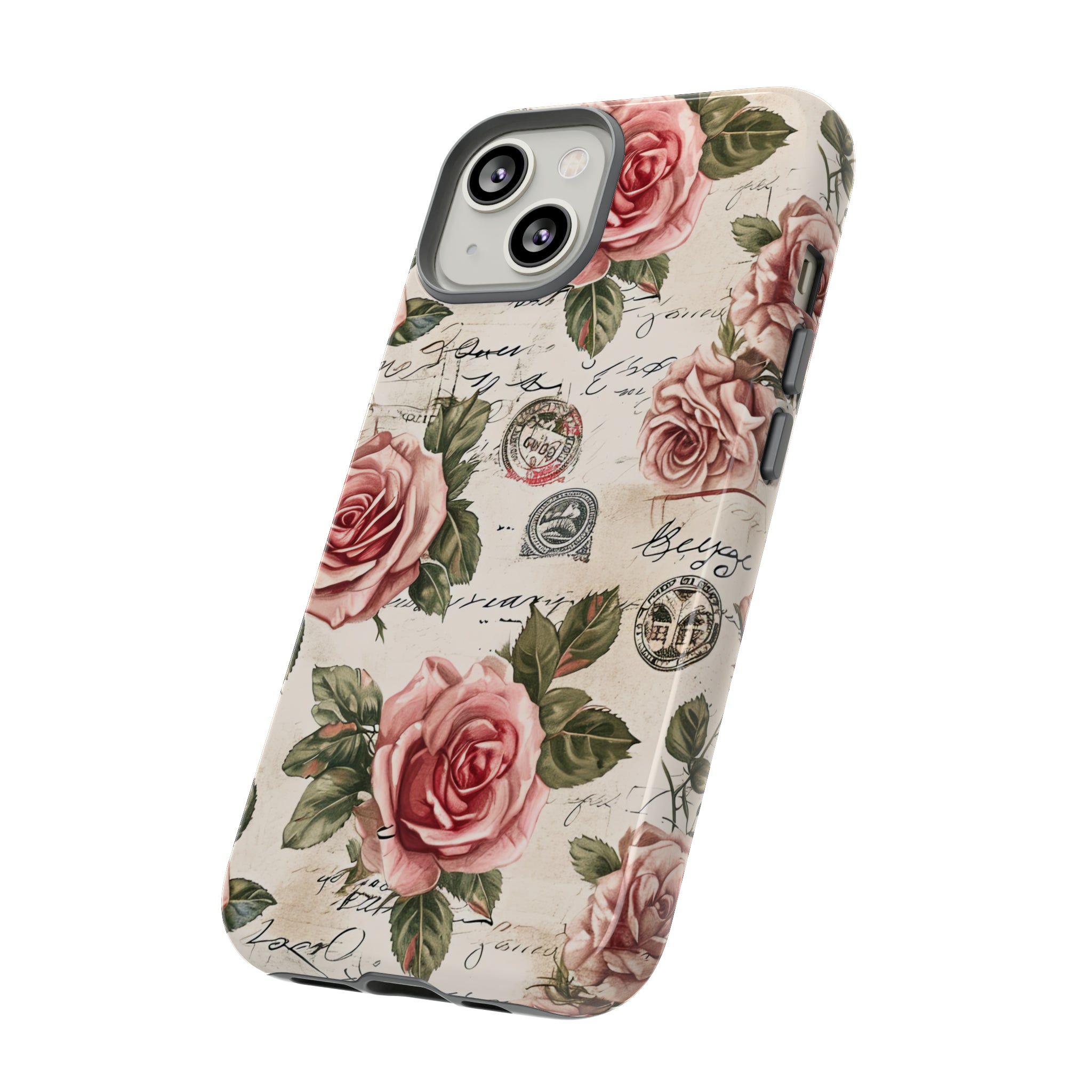 Roses & Love Letters - Protective Phone Case