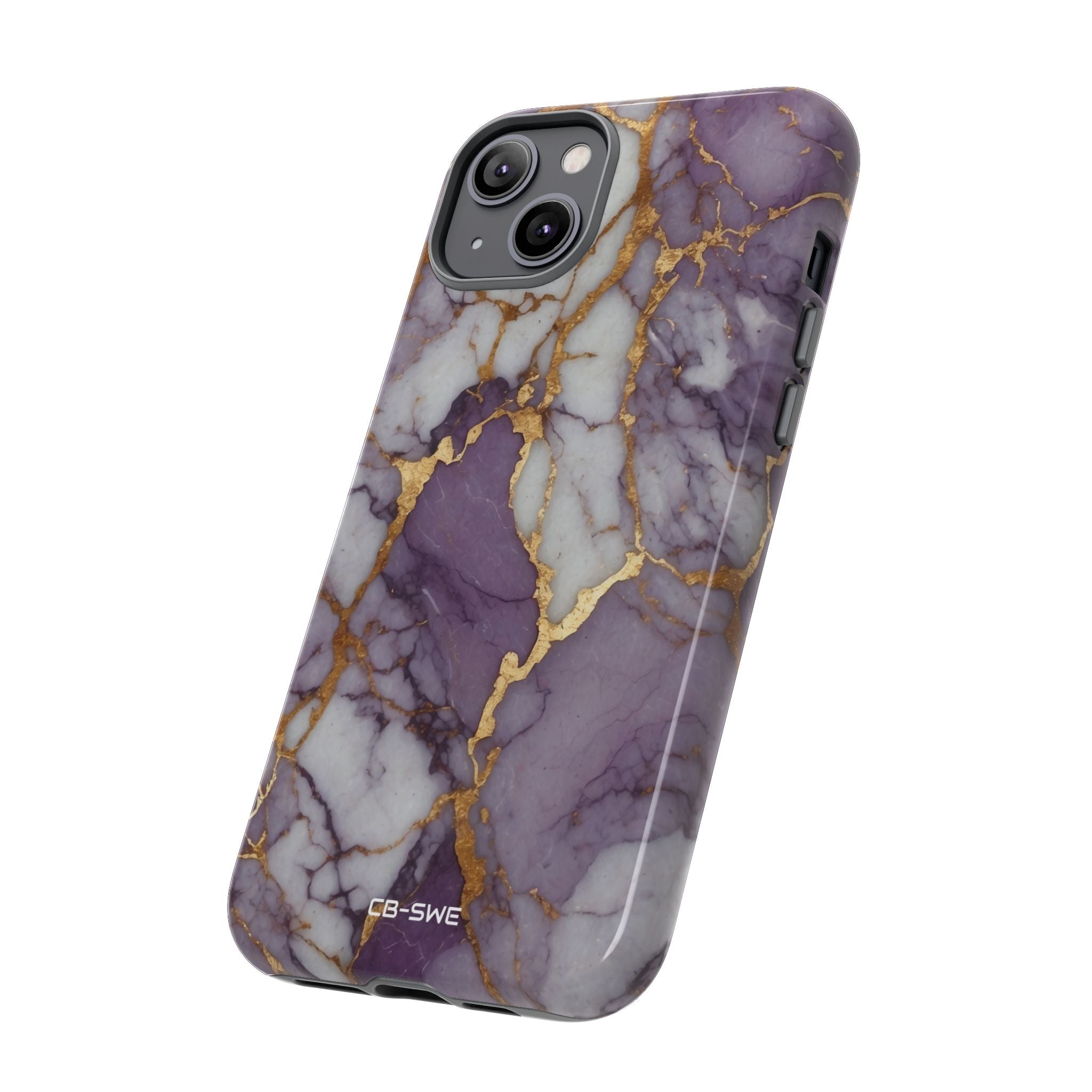 Lavender Veins Flow - iPhone Case