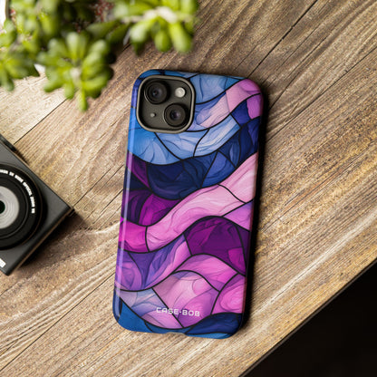 Wavelike Glow iPhone 15 Plus Case - Tough