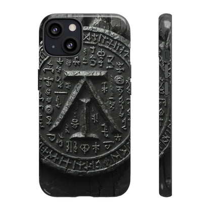 Norse Myth Runes Emblem - Protective Phone Case