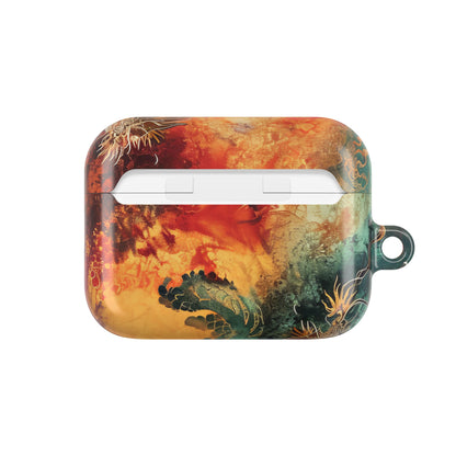 Golden Dragons Blaze - AirPods Case