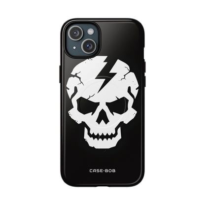 Lightning Skull iPhone 15 Plus Case - Tough+