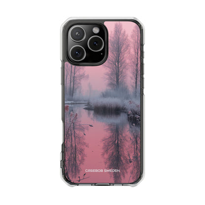 Pink Serenity Case - Clear Impact iPhone 16 Phone Case