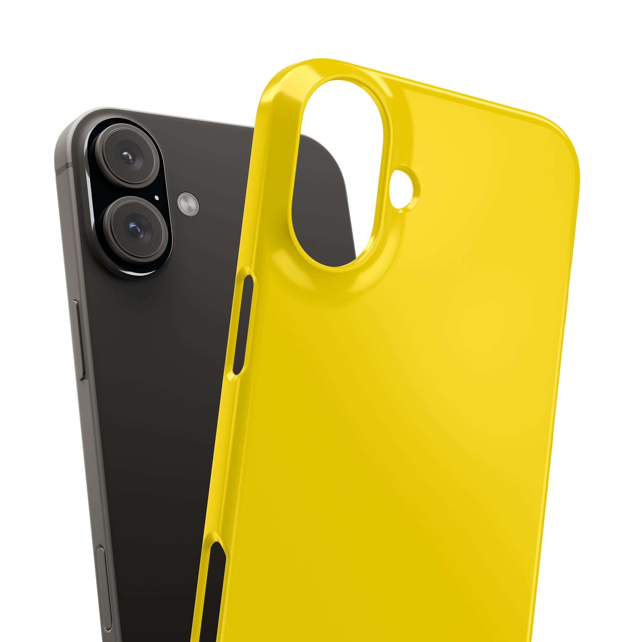 Gold Yellow - Slim iPhone 16 Phone Case