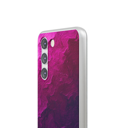Violet Swirl Samsung S23 Case - Soft