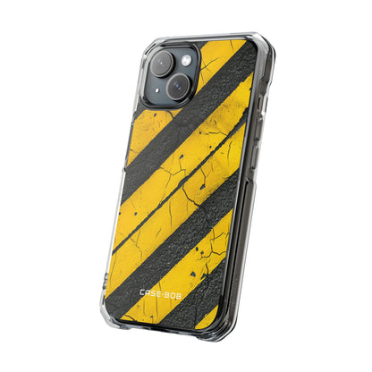 Cracked Caution iPhone 15 Case - Impact