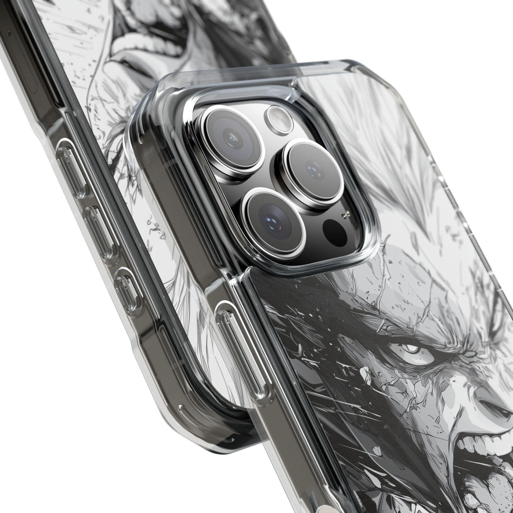Fierce Emotion Erupts iPhone Case - Impact