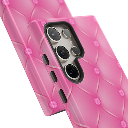 Quilted Pink Elegance - Samsung Case
